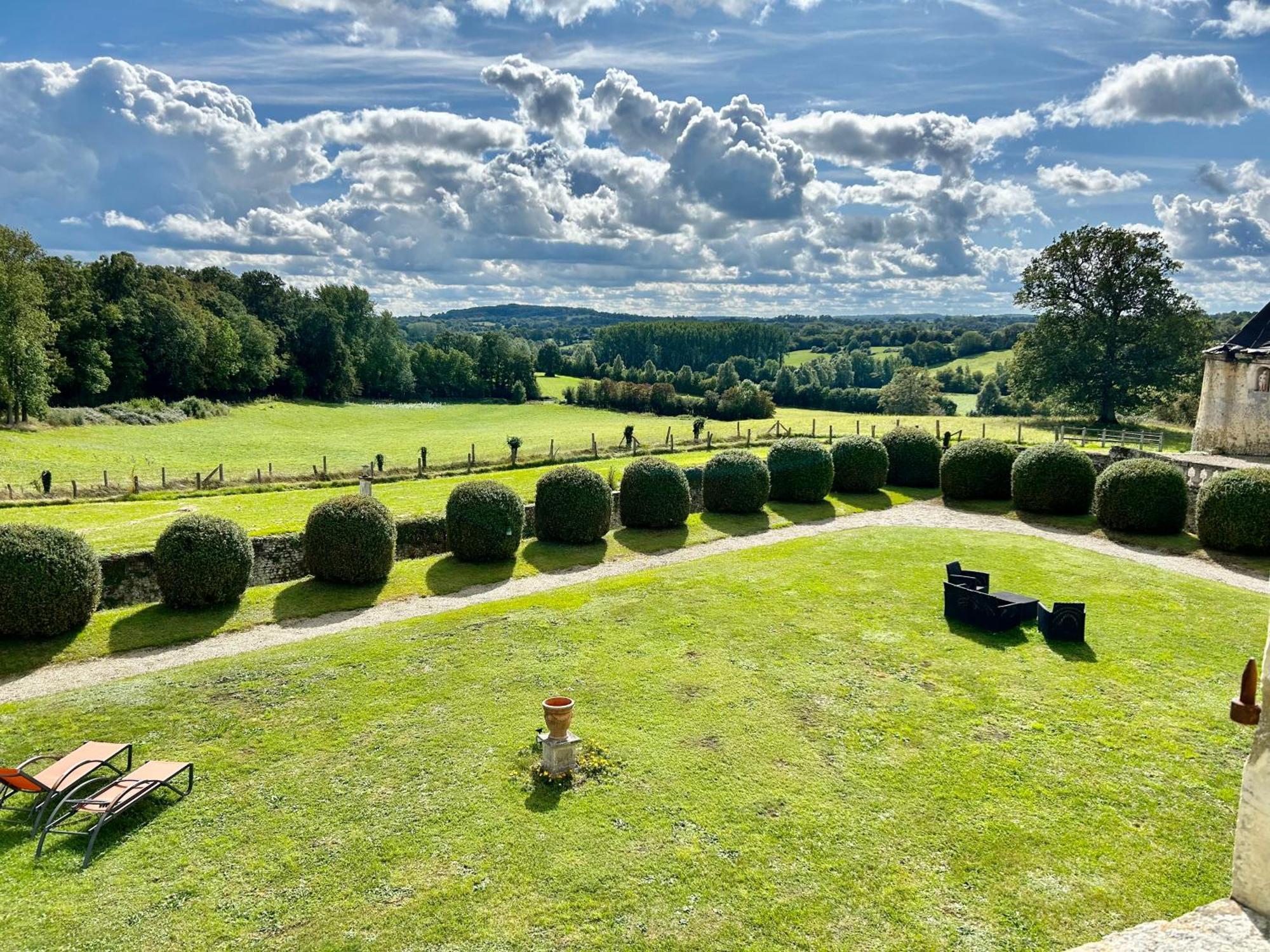 Chateau Des Feugerets Belleme Esterno foto