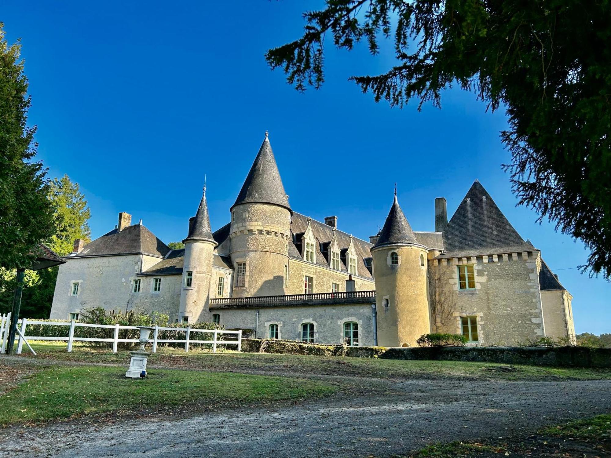 Chateau Des Feugerets Belleme Esterno foto